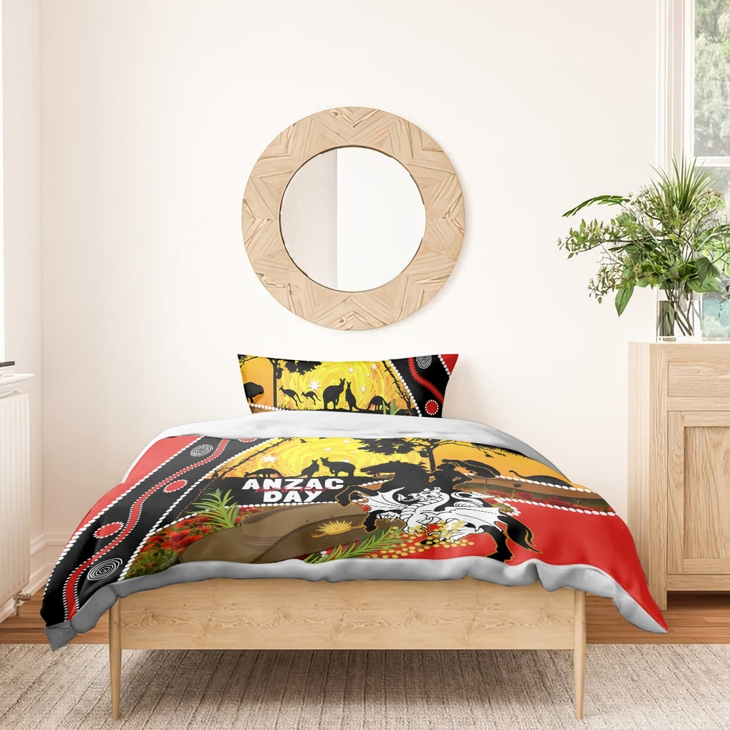 Dragons Rugby ANZAC Day Bedding Set Saints Rosemary Starry Night