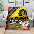 Dragons Rugby ANZAC Day Blanket Saints Rosemary Starry Night