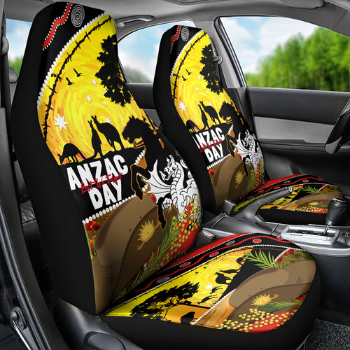 Dragons Rugby ANZAC Day Car Seat Cover Saints Rosemary Starry Night