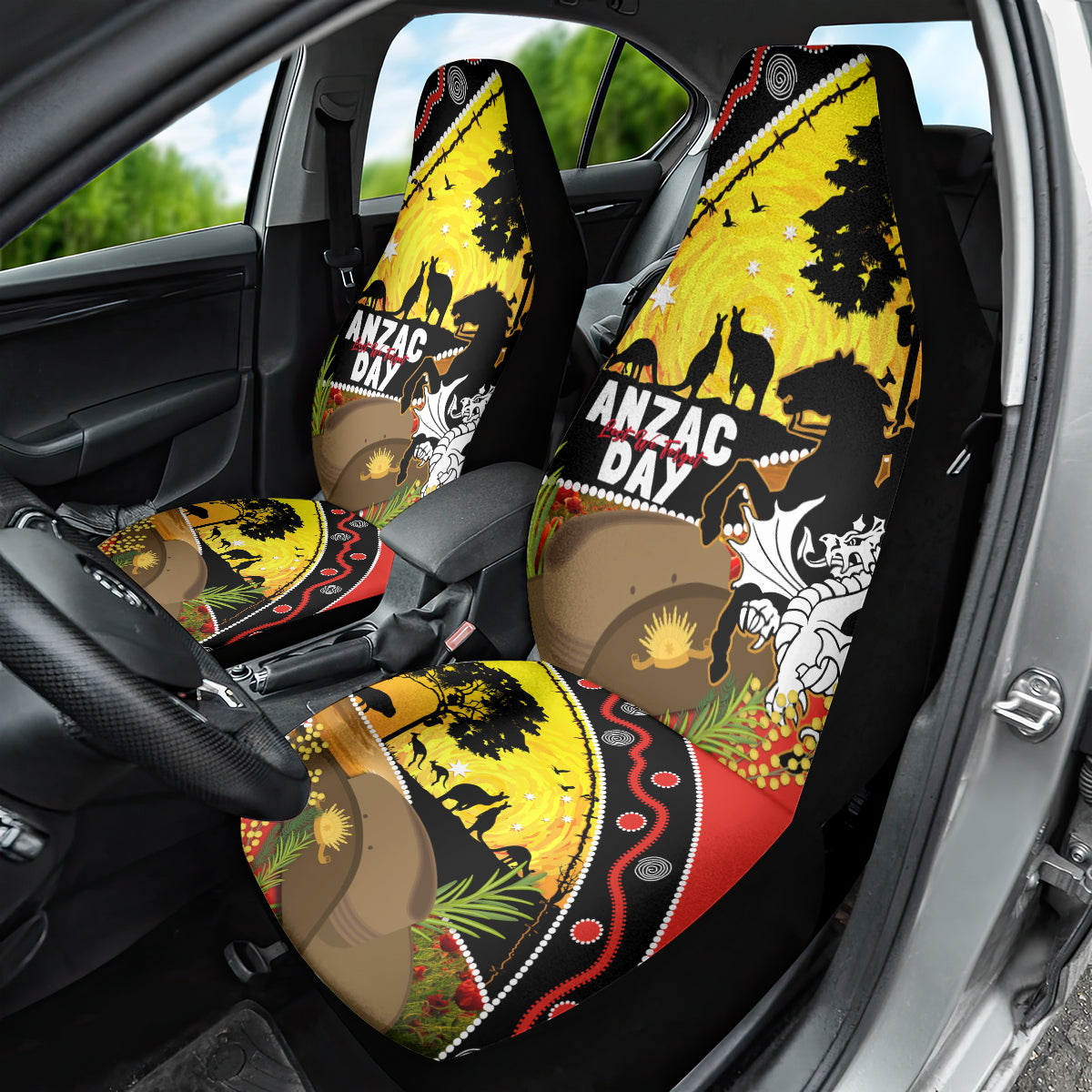 Dragons Rugby ANZAC Day Car Seat Cover Saints Rosemary Starry Night