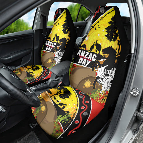 Dragons Rugby ANZAC Day Car Seat Cover Saints Rosemary Starry Night