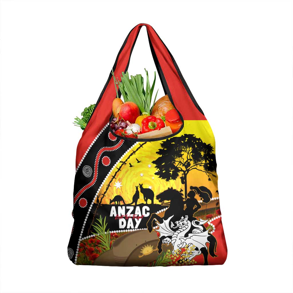 Dragons Rugby ANZAC Day Grocery Bag Saints Rosemary Starry Night