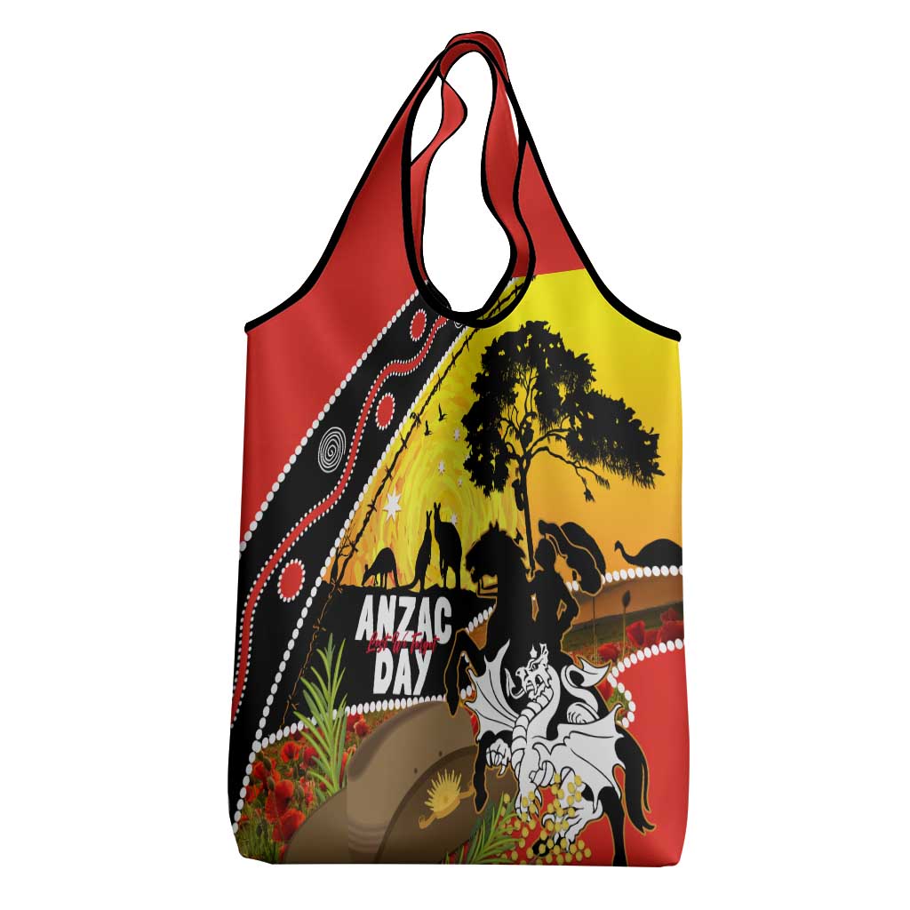 Dragons Rugby ANZAC Day Grocery Bag Saints Rosemary Starry Night