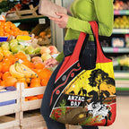 Dragons Rugby ANZAC Day Grocery Bag Saints Rosemary Starry Night