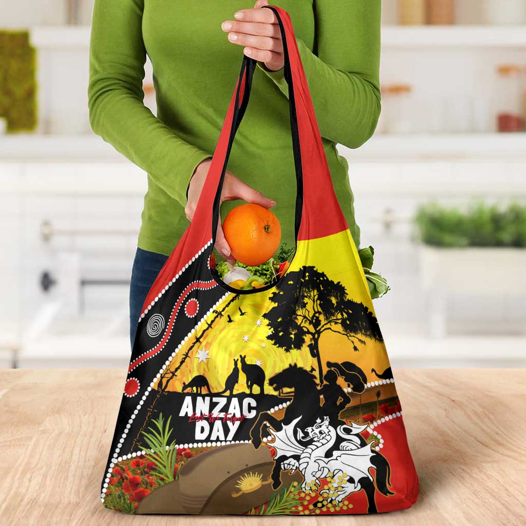 Dragons Rugby ANZAC Day Grocery Bag Saints Rosemary Starry Night