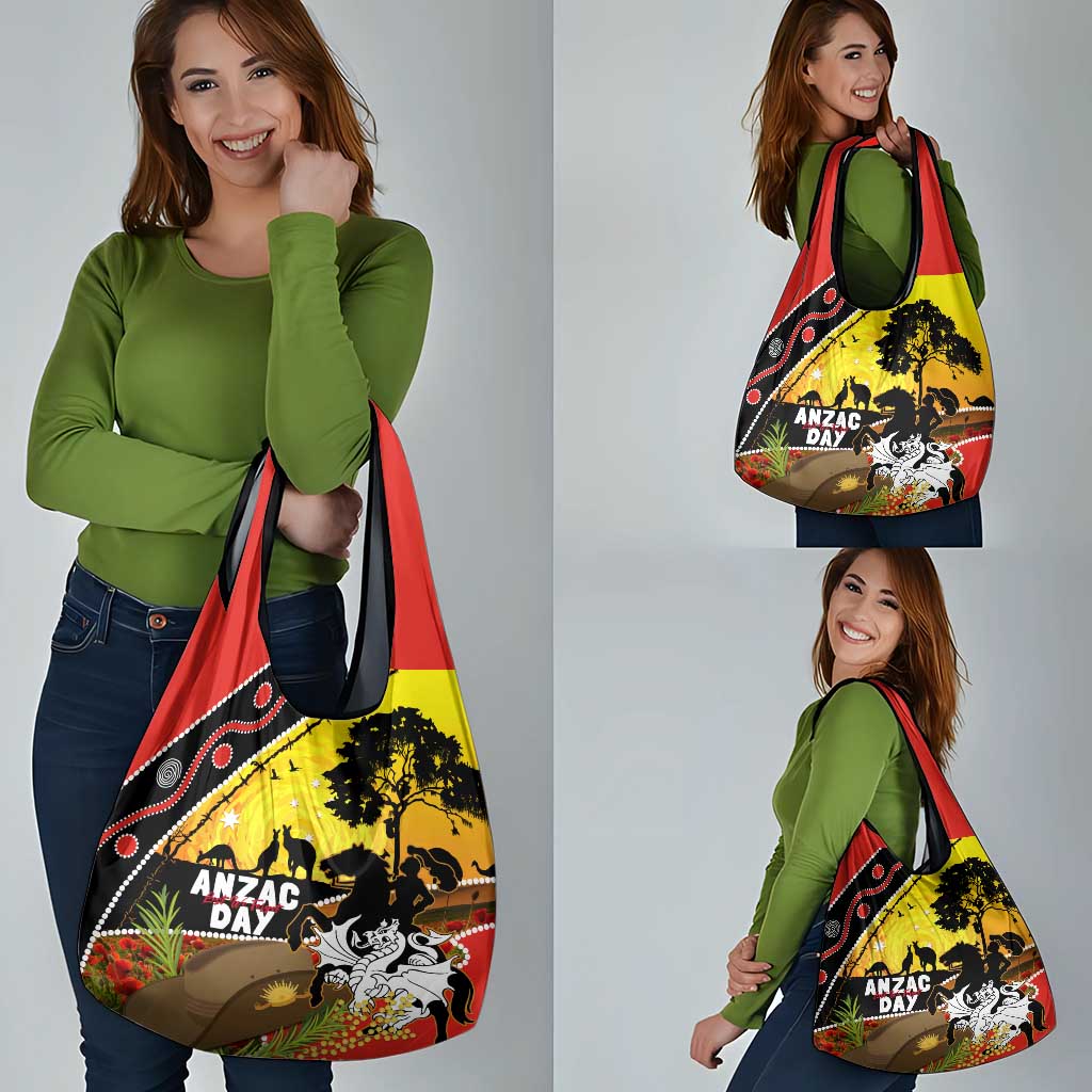 Dragons Rugby ANZAC Day Grocery Bag Saints Rosemary Starry Night