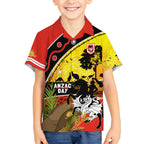 Dragons Rugby ANZAC Day Hawaiian Shirt Saints Rosemary Starry Night
