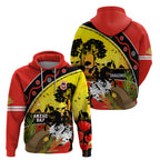 Dragons Rugby ANZAC Day Hoodie Saints Rosemary Starry Night