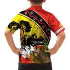 Dragons Rugby ANZAC Day Kid Hawaiian Shirt Saints Rosemary Starry Night