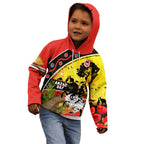 Dragons Rugby ANZAC Day Kid Hoodie Saints Rosemary Starry Night