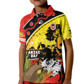 Dragons Rugby ANZAC Day Kid Polo Shirt Saints Rosemary Starry Night