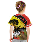 Dragons Rugby ANZAC Day Kid T Shirt Saints Rosemary Starry Night