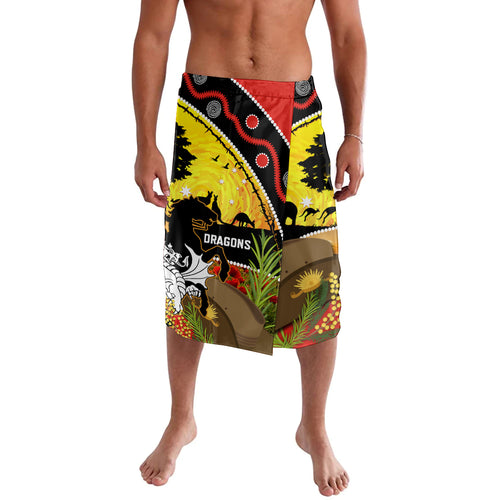 Dragons Rugby ANZAC Day Lavalava Saints Rosemary Starry Night