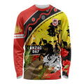 Dragons Rugby ANZAC Day Long Sleeve Shirt Saints Rosemary Starry Night