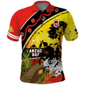 Dragons Rugby ANZAC Day Polo Shirt Saints Rosemary Starry Night