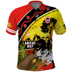 Dragons Rugby ANZAC Day Polo Shirt Saints Rosemary Starry Night