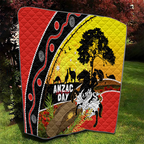 Dragons Rugby ANZAC Day Quilt Saints Rosemary Starry Night