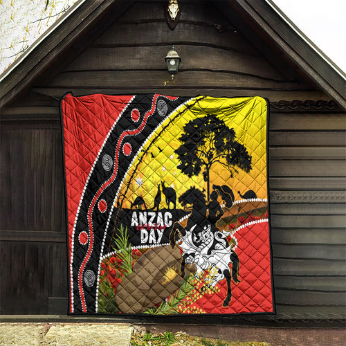Dragons Rugby ANZAC Day Quilt Saints Rosemary Starry Night