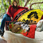 Dragons Rugby ANZAC Day Quilt Saints Rosemary Starry Night