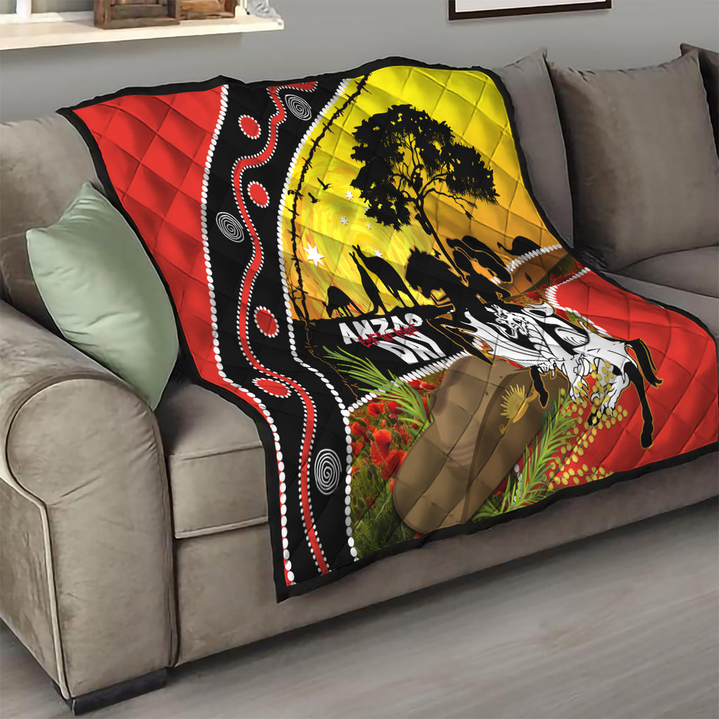Dragons Rugby ANZAC Day Quilt Saints Rosemary Starry Night