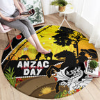 Dragons Rugby ANZAC Day Round Carpet Saints Rosemary Starry Night