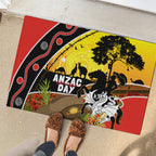 Dragons Rugby ANZAC Day Rubber Doormat Saints Rosemary Starry Night