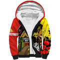 Dragons Rugby ANZAC Day Sherpa Hoodie Saints Rosemary Starry Night