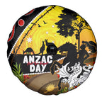Dragons Rugby ANZAC Day Spare Tire Cover Saints Rosemary Starry Night