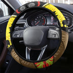 Dragons Rugby ANZAC Day Steering Wheel Cover Saints Rosemary Starry Night