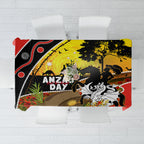 Dragons Rugby ANZAC Day Tablecloth Saints Rosemary Starry Night