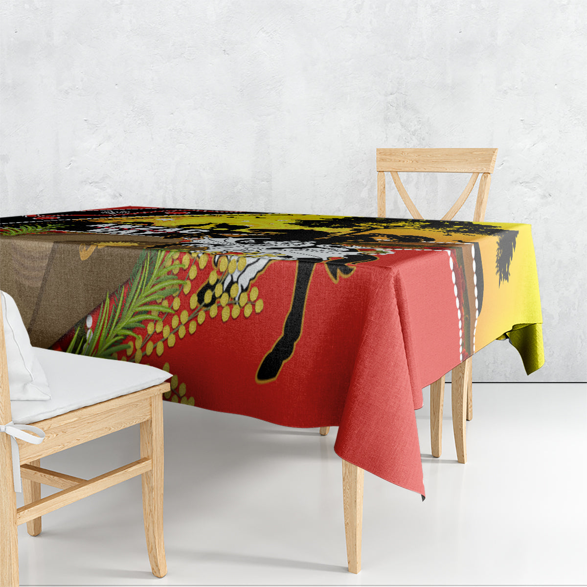 Dragons Rugby ANZAC Day Tablecloth Saints Rosemary Starry Night