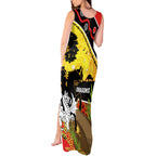 Dragons Rugby ANZAC Day Tank Maxi Dress Saints Rosemary Starry Night