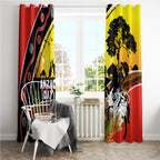 Dragons Rugby ANZAC Day Window Curtain Saints Rosemary Starry Night