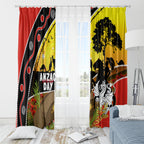 Dragons Rugby ANZAC Day Window Curtain Saints Rosemary Starry Night