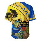 Eels Rugby ANZAC Day Baseball Jersey Parra Mascot Rosemary Starry Night