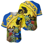 Eels Rugby ANZAC Day Baseball Jersey Parra Mascot Rosemary Starry Night