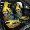 Eels Rugby ANZAC Day Car Seat Cover Parra Mascot Rosemary Starry Night