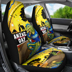 Eels Rugby ANZAC Day Car Seat Cover Parra Mascot Rosemary Starry Night