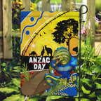 Eels Rugby ANZAC Day Garden Flag Parra Mascot Rosemary Starry Night