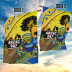 Eels Rugby ANZAC Day Garden Flag Parra Mascot Rosemary Starry Night