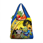 Eels Rugby ANZAC Day Grocery Bag Parra Mascot Rosemary Starry Night
