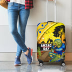 Eels Rugby ANZAC Day Luggage Cover Parra Mascot Rosemary Starry Night