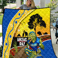 Eels Rugby ANZAC Day Quilt Parra Mascot Rosemary Starry Night