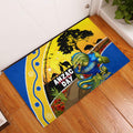 Eels Rugby ANZAC Day Rubber Doormat Parra Mascot Rosemary Starry Night