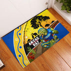 Eels Rugby ANZAC Day Rubber Doormat Parra Mascot Rosemary Starry Night