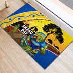 Eels Rugby ANZAC Day Rubber Doormat Parra Mascot Rosemary Starry Night
