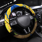 Eels Rugby ANZAC Day Steering Wheel Cover Parra Mascot Rosemary Starry Night