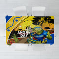 Eels Rugby ANZAC Day Tablecloth Parra Mascot Rosemary Starry Night