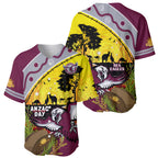 Eagles Rugby ANZAC Day Baseball Jersey Silvertails Rosemary Starry Night