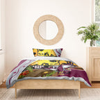 Eagles Rugby ANZAC Day Bedding Set Silvertails Rosemary Starry Night